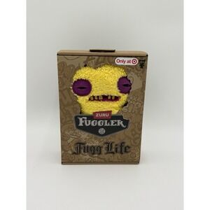 Zuru Fuggler Fugg Life Edition 9" SQUIDGE Yellow Monotone Purple Cap Gold Teeth